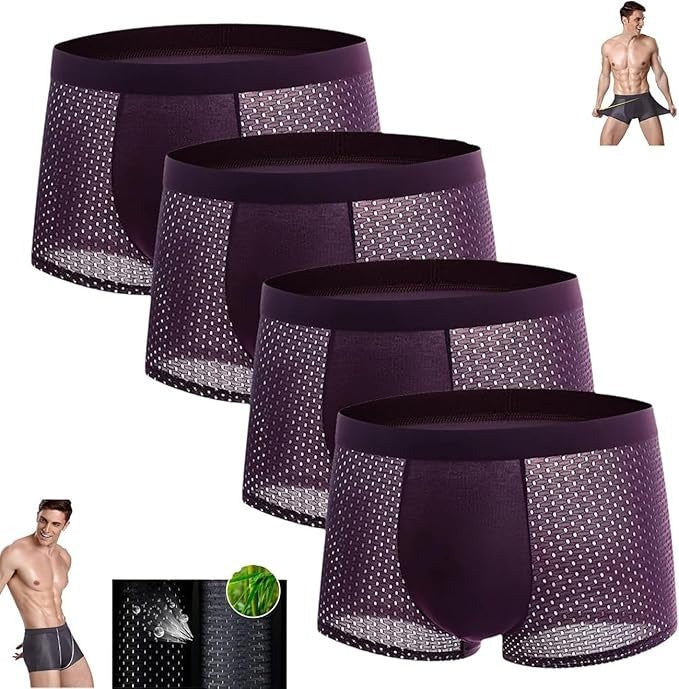 Boxers Premium FreshBam™ – (Lot de 4)