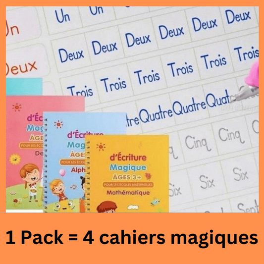 Ensemble de cahiers magiques