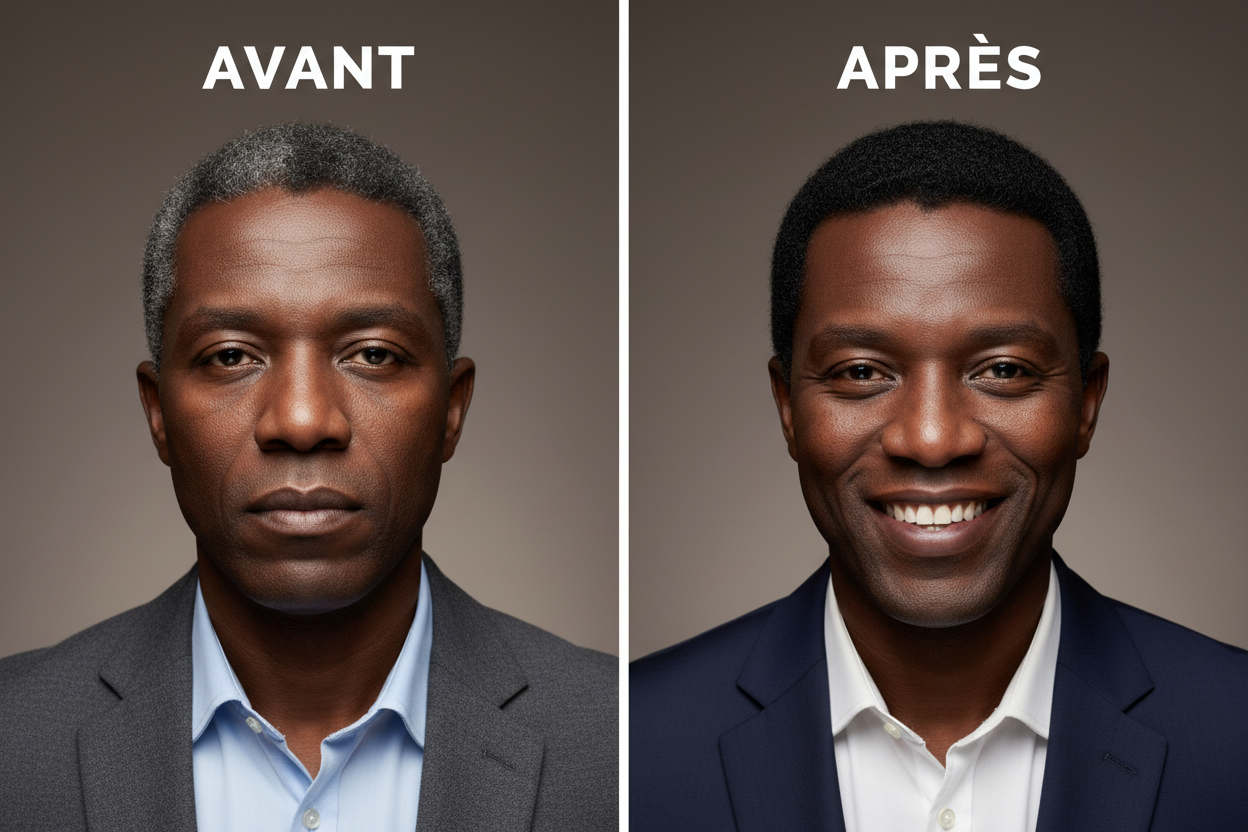 DISAAR Shampooing Anti-Cheveux Blancs - Résultat Visible en 10 Minutes ✨